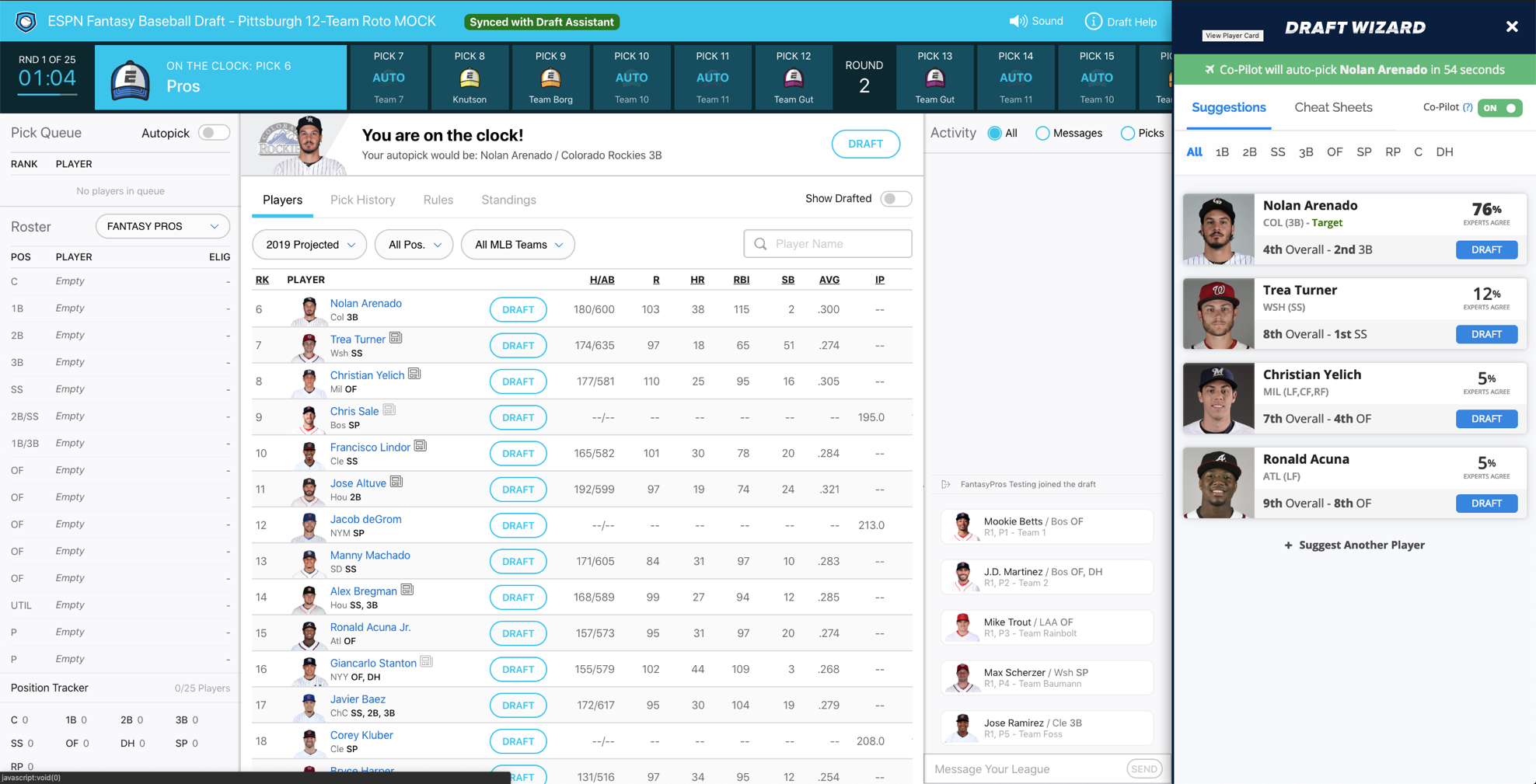 Fantasy Baseball Draft Wizard: Turn Your Draft Into a Home Run