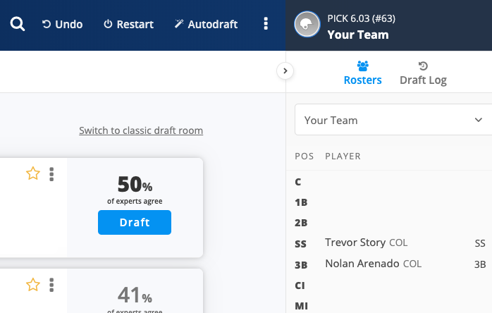 2/24/2020] Major Draft Wizard Update for Fantasy Baseball