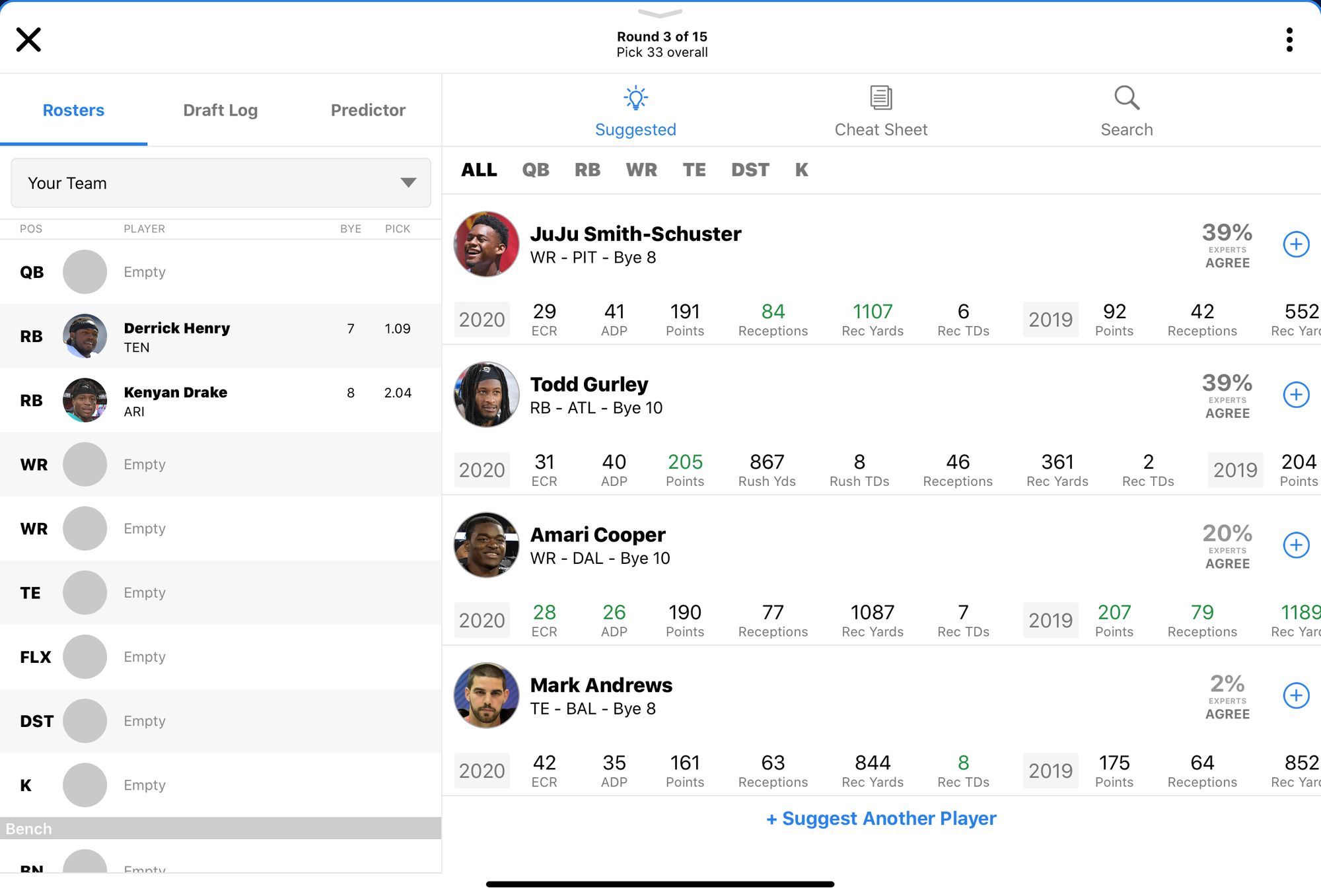 7/15/2020] Dominate your Drafts with Draft Wizard: Fantasy Football 2020