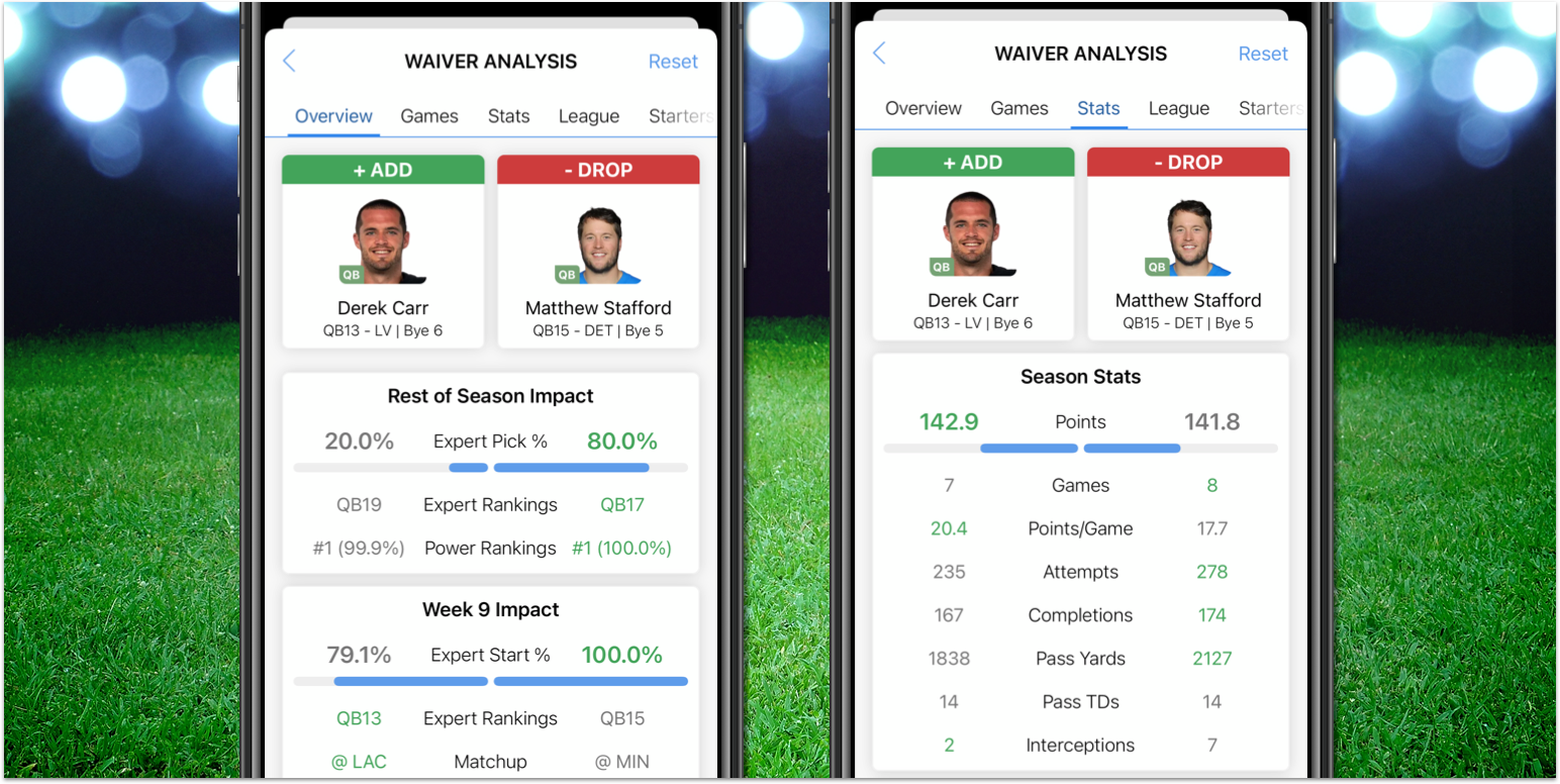 FantasyPros Who Do I Start Android Installation