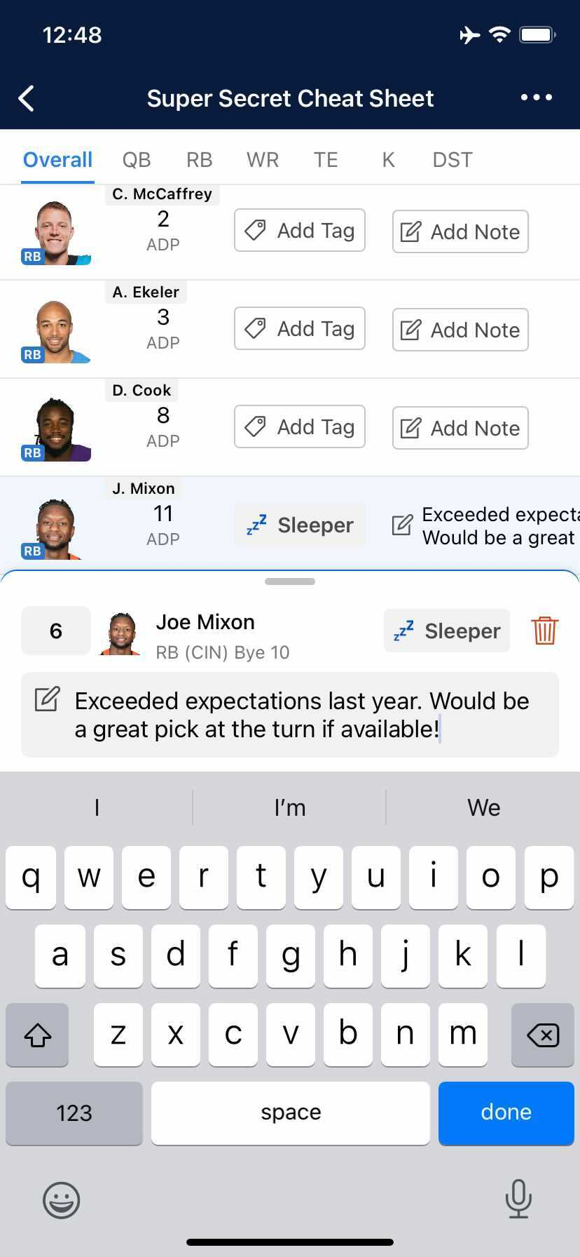 6/22/2022] Fantasy Rankings & Stats iOS: Your Cheat Sheets App is Now  Bigger and Better