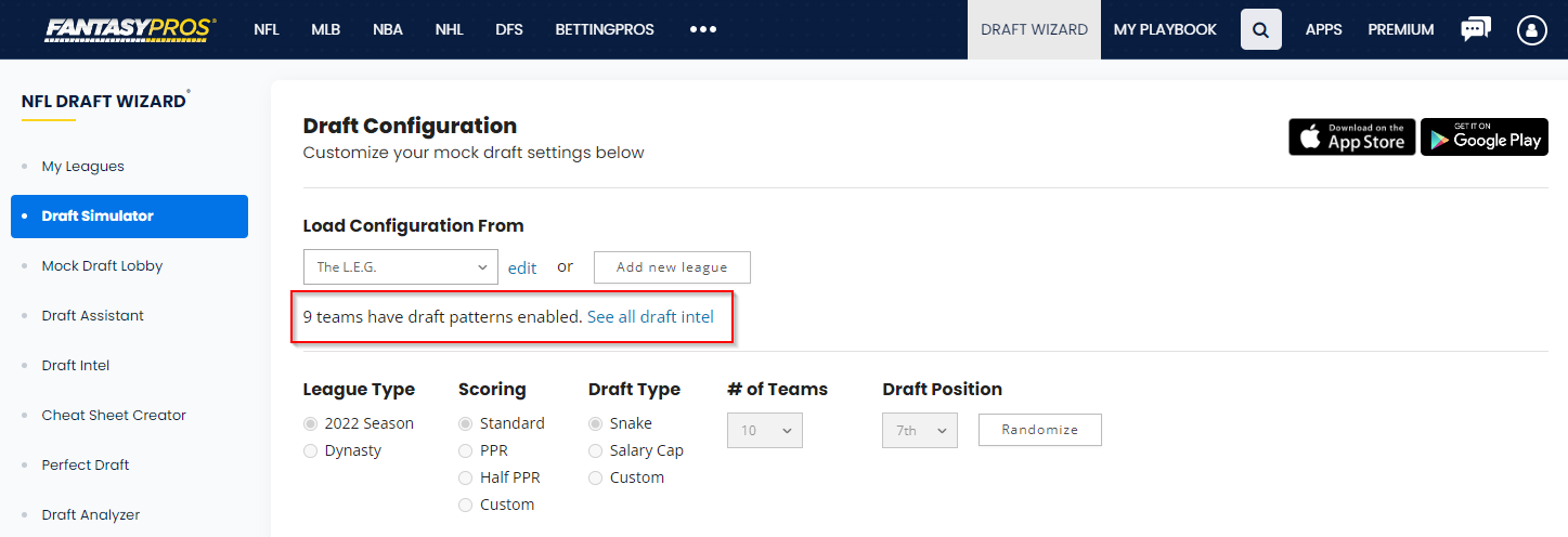 Draft Intel: Your Secret Weapon for Winning Your Fantasy Draft