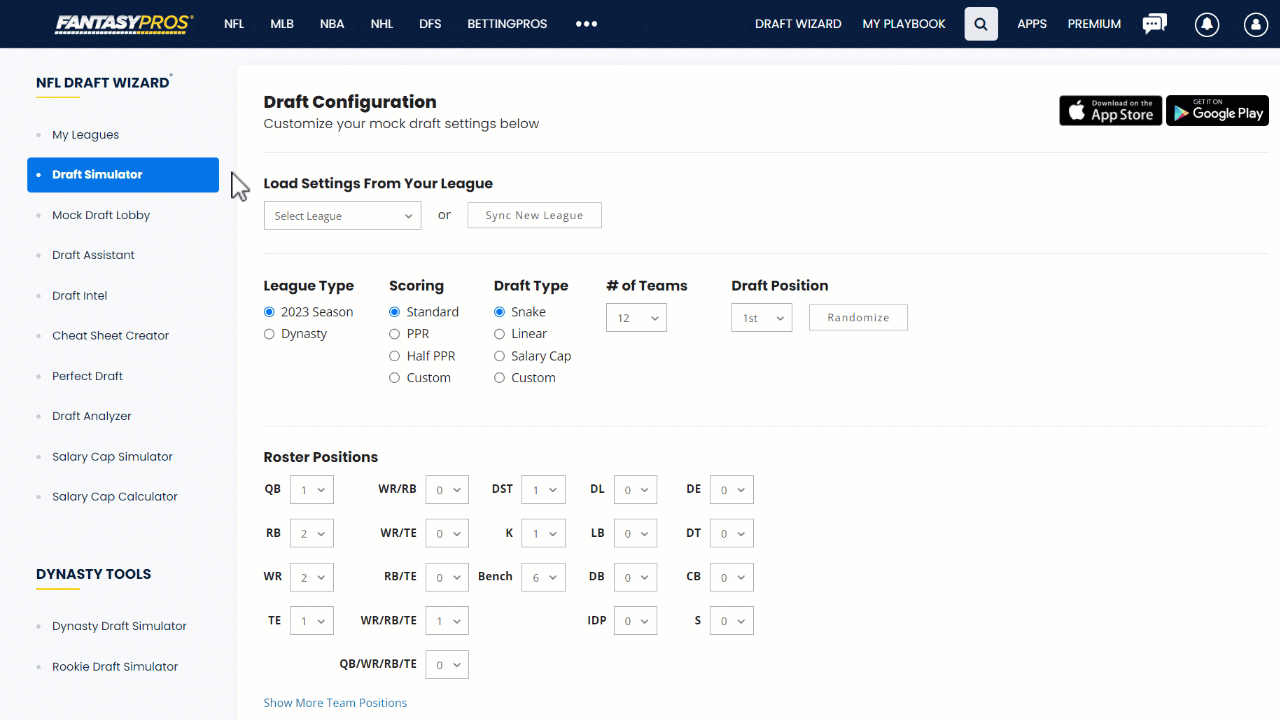 How to use a draft simulator to prepare for your fantasy football