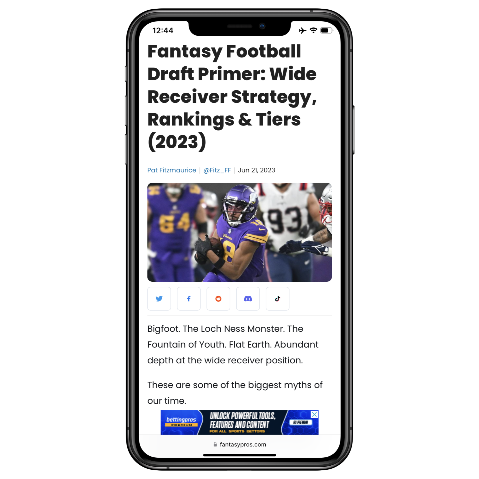 Mobile Apps - FantasyPros Product Blog