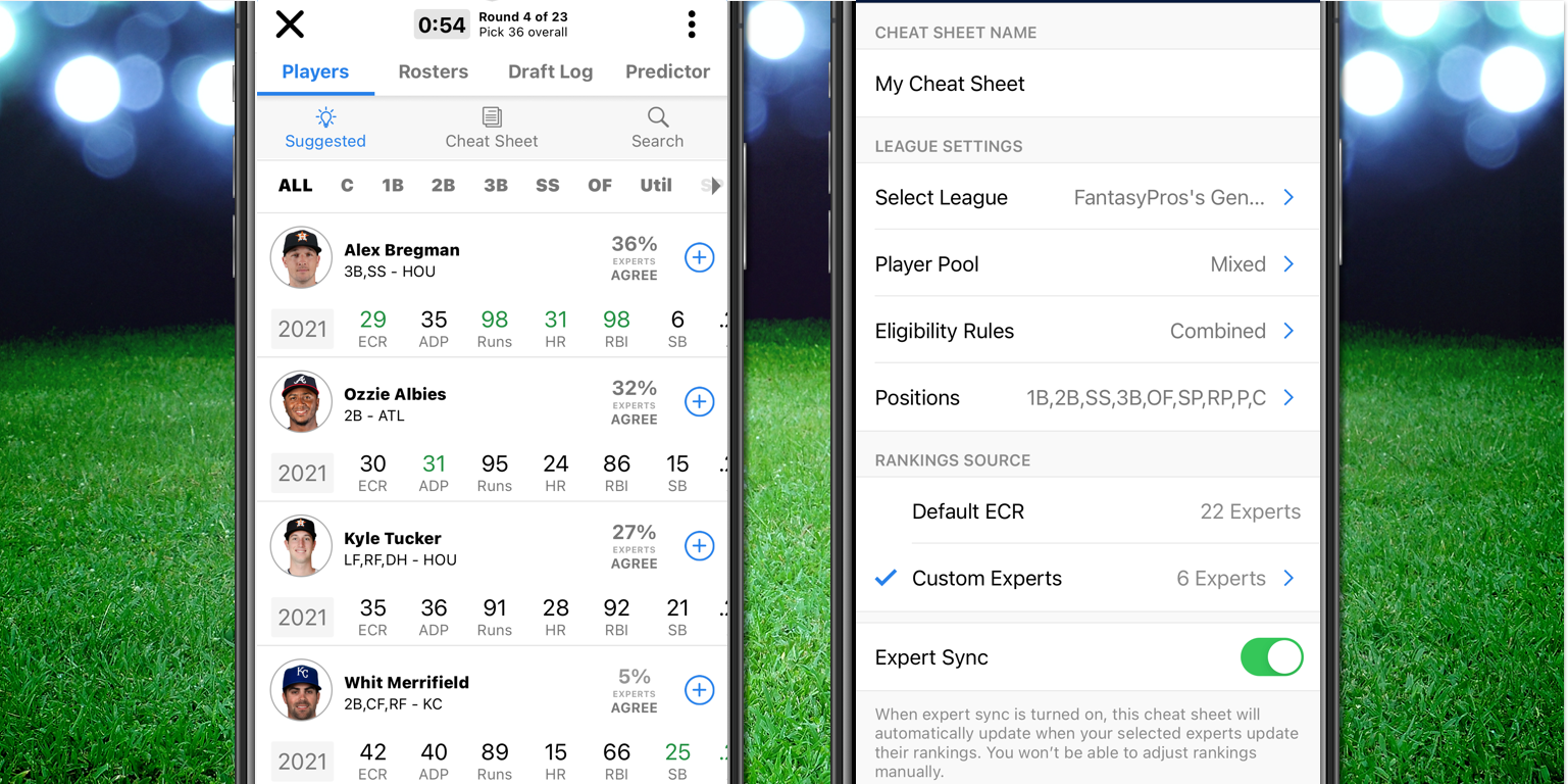 [2/24/2021] Fantasy Baseball Draft Wizard: Expert Advice For All Your Drafts in One App