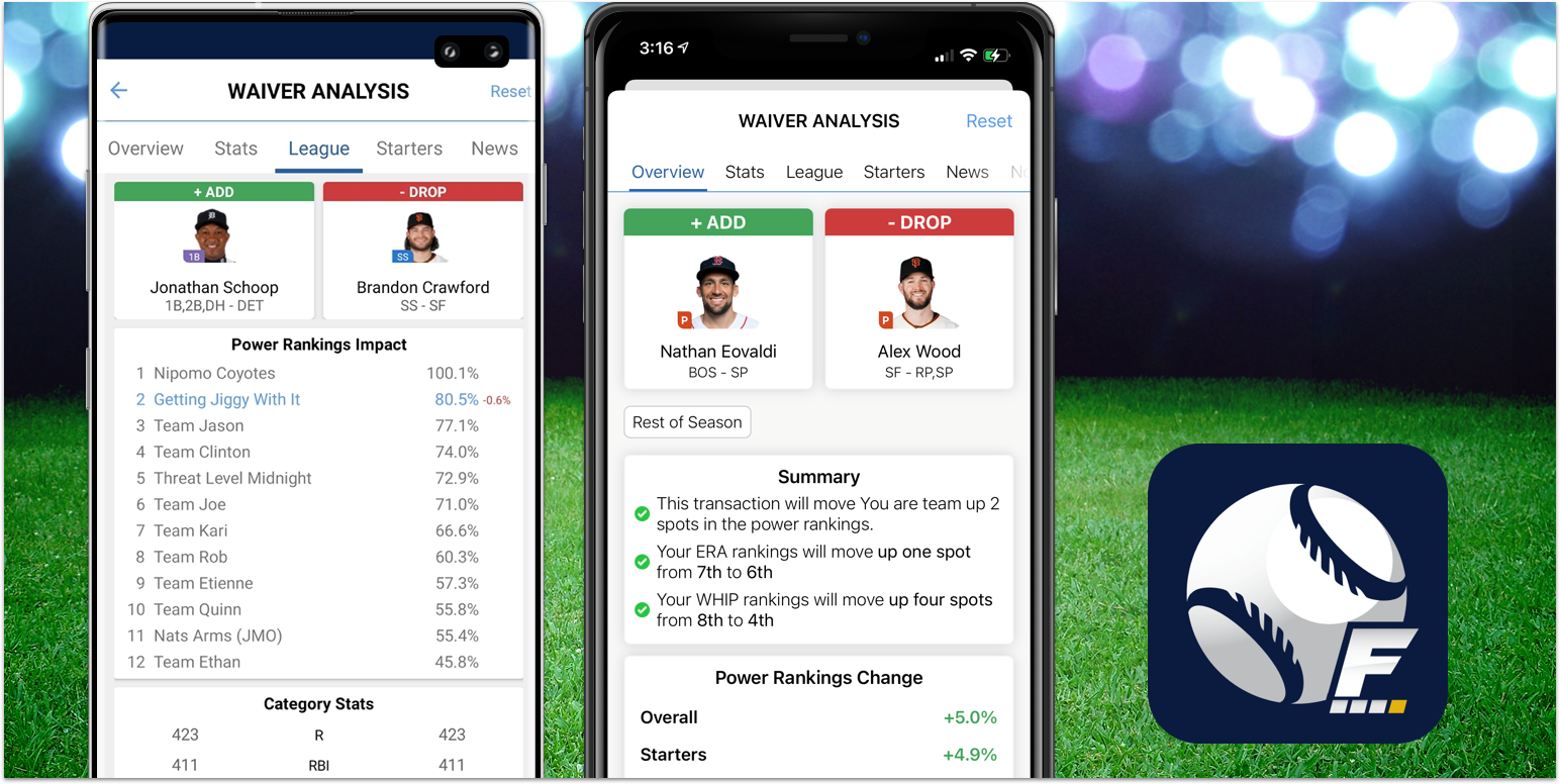 [6/9/2021] My Playbook MLB Mobile: Waiver Assistant Update, Custom Scoring/Categories Support, and More