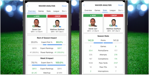 [11/09/2020] My Playbook Mobile: Waiver Assistant 2.0