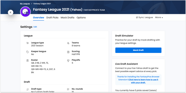 I built a Free version of Fantasypro's Draft Assistant: Website