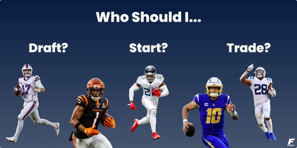 Who Should I Draft, Start, Trade: Product Update: Blog Post Banner Image