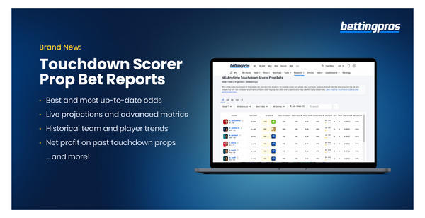 New NFL Touchdown Scorer Reports - Anytime & First TD Prop Bet Analysis