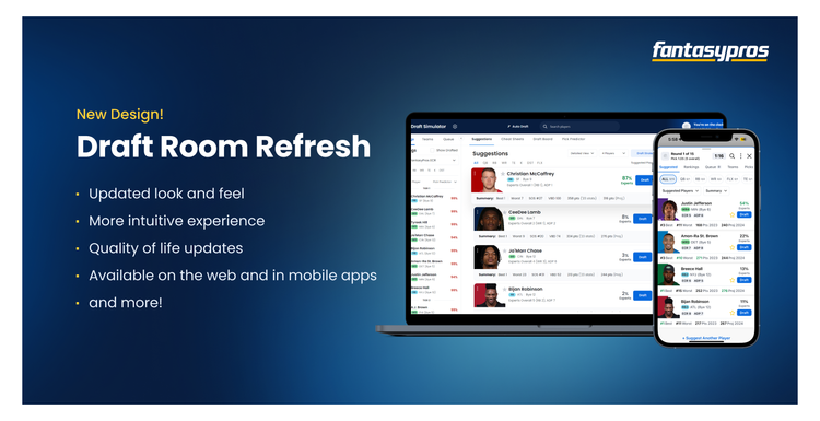 Draft in Style With the All-New Draft Room Refresh